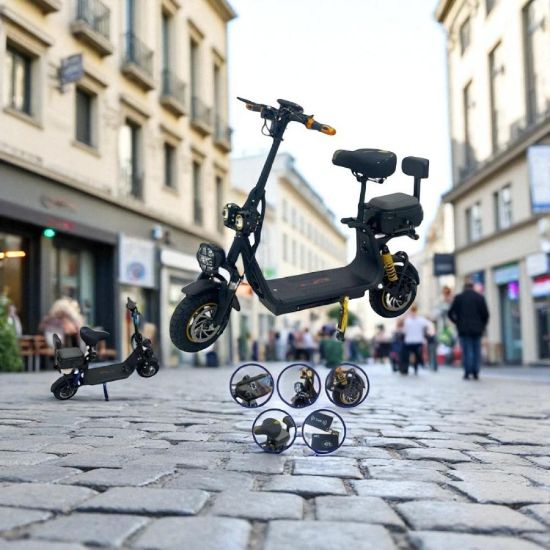 صورة سكوتر كهربائي تصميم عصري وتقنيات حديثة